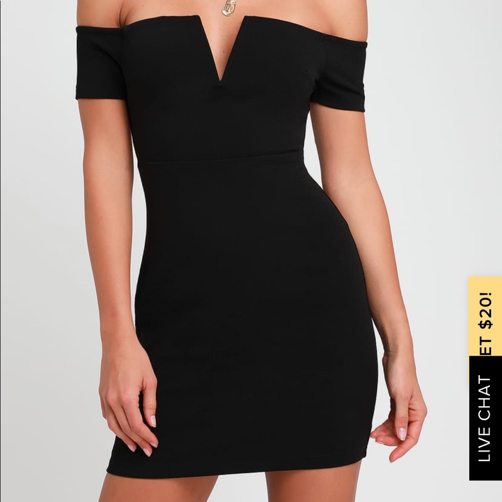 LuLu's Cheers To This Off The Shoulder Bodycon